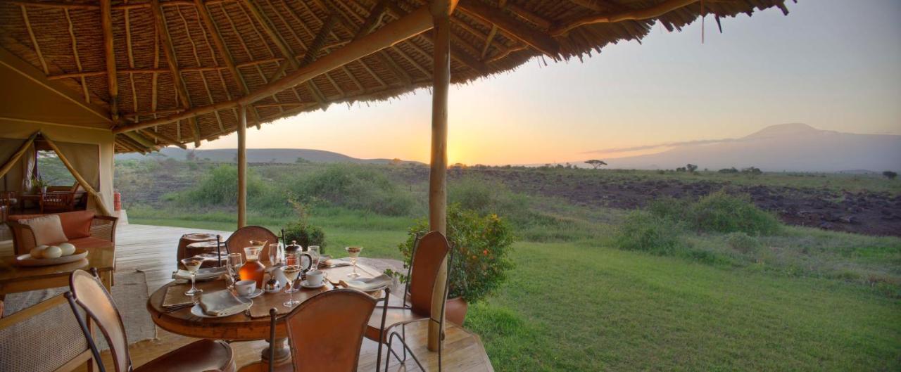 Elewana Tortilis Camp Luxury tent Amboseli
